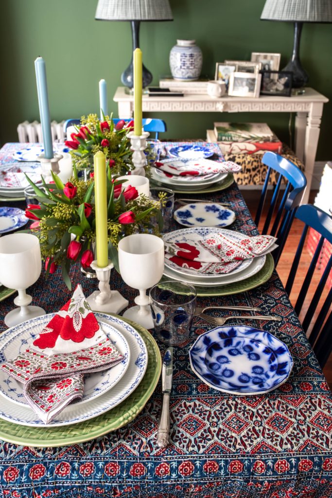 Set the Thanksgiving Table - Indian Textiles
