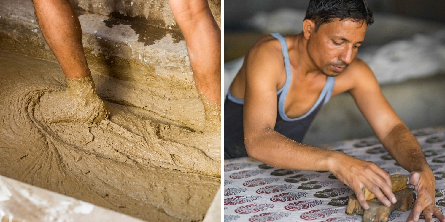 Indigo Block Printing A Masterful Craft Rooted in Indian Tradition