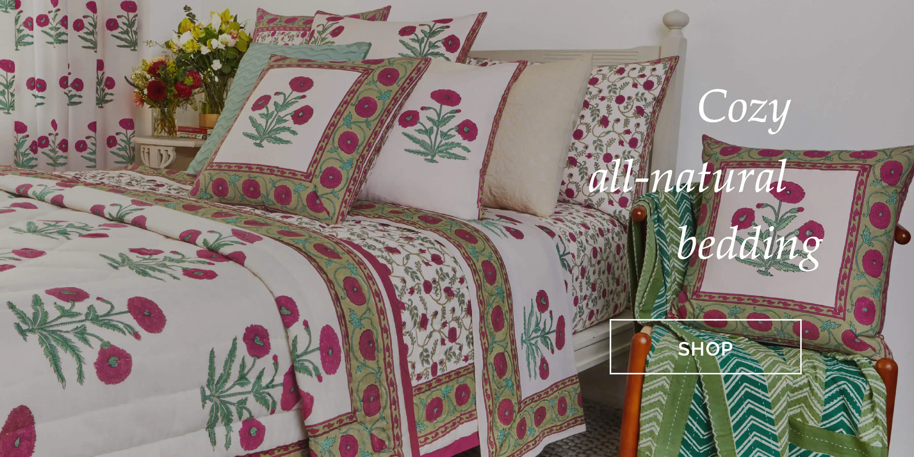 Cozy All-Natural Bedding