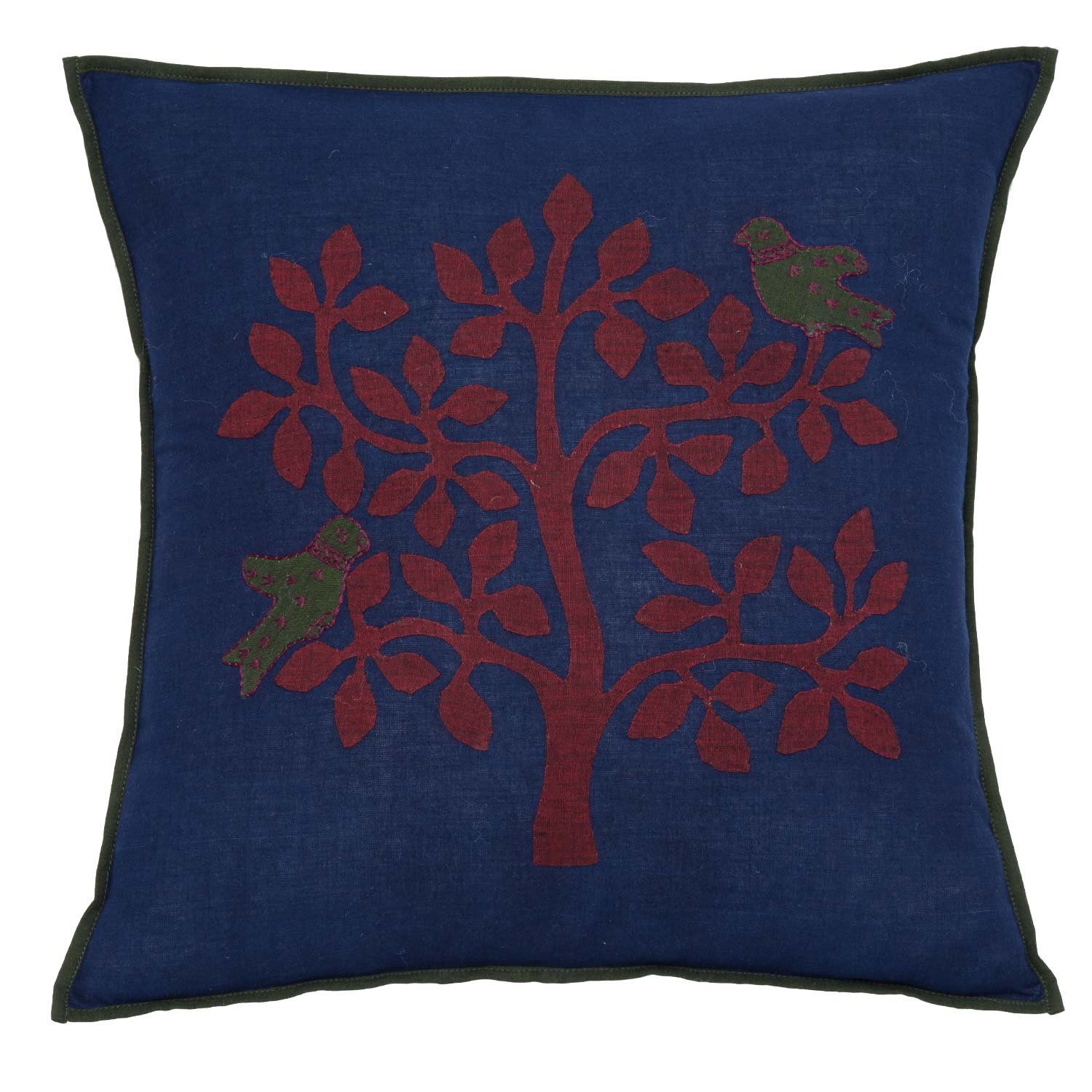 applique tree cushion