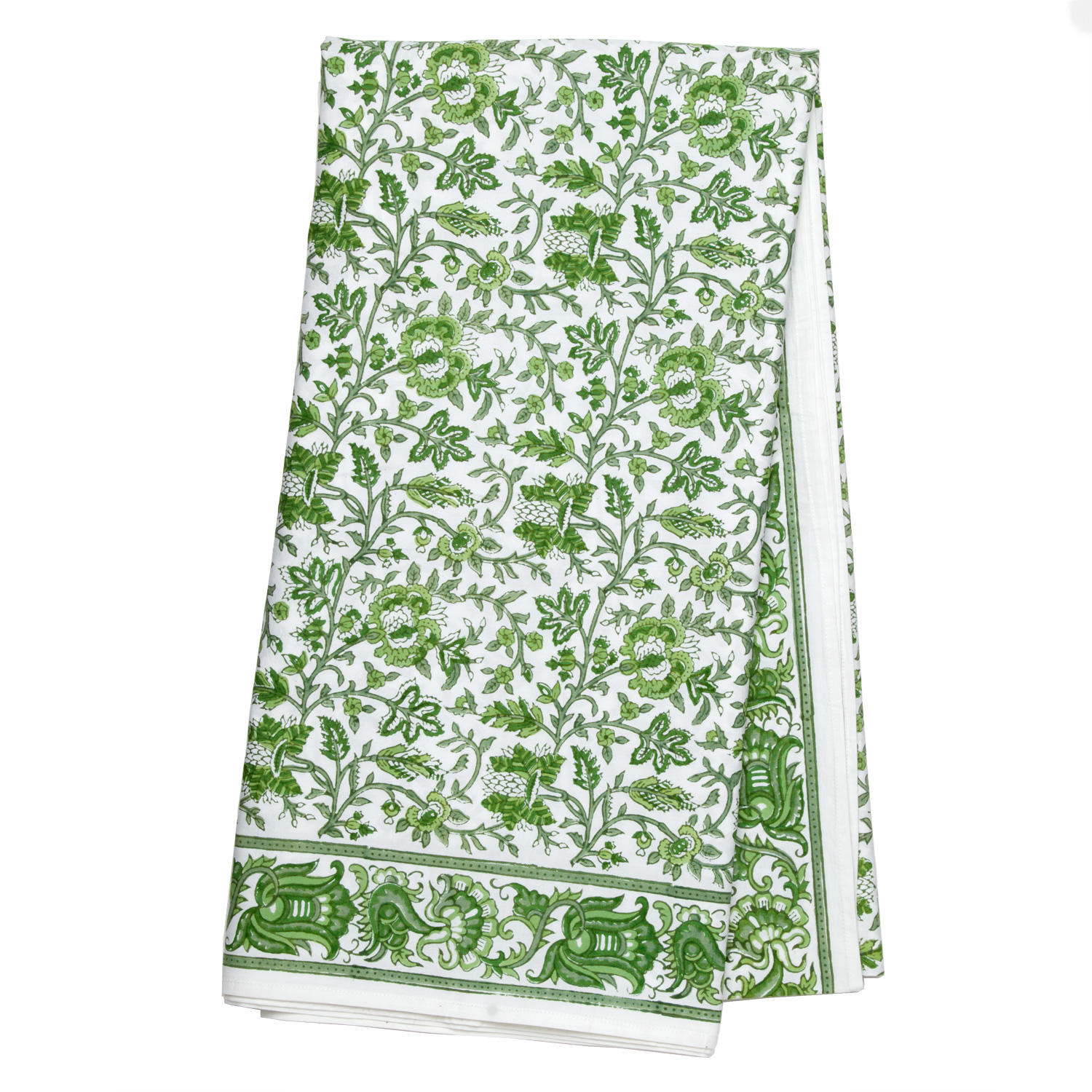 Green Floral Print Pot Holder and Glove, Kalamkari, Indian Ethnic, Kitchen  Accessory, 100% Cotton, View Options 