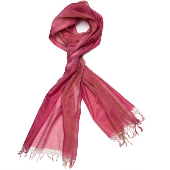 KOI SILK SCARF PINK – Ventulus Official