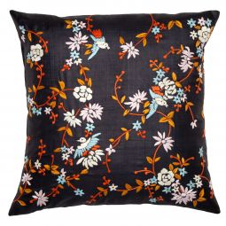 Hillview Embroidered Outdoor Pillow Covers Flower India