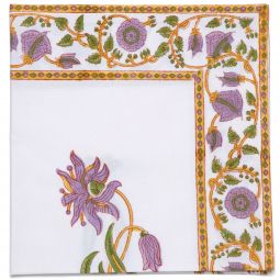 Florence Napkin - Lilac/Green (Set of 2)