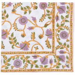 Gina Napkin - Lilac/Green (Set of 2)